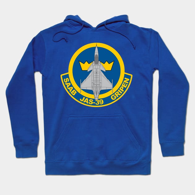 SAAB JAS 39 Gripen Saab Jas 39 Gripen Hoodie TeePublic